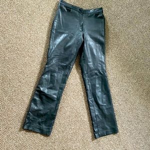 Leather pants